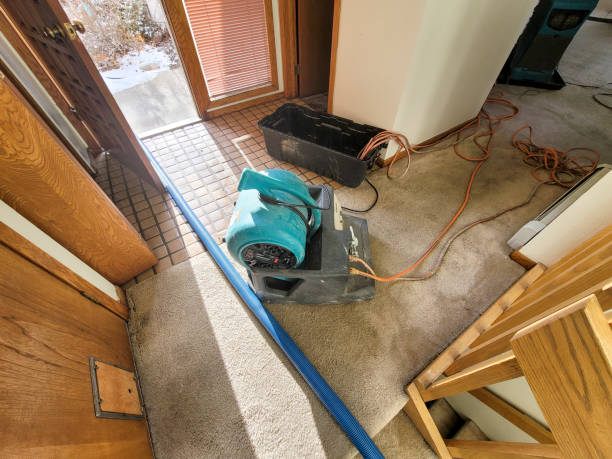 Water damage restoration process in Cascade, ID
